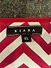 Kiara 100% Polyester Chevron-herringbone Red 3/4 Sleeve Blouse Size XL - photo 7