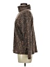 Vince Camuto Animal Print Brown Long Sleeve Blouse Size M - photo 5