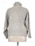 Alba Moda Tweed Gray Turtleneck Sweater Size 16 (estimated) - photo 2