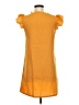 Shein 100% Polyester Orange Casual Dress Size 6 - photo 2