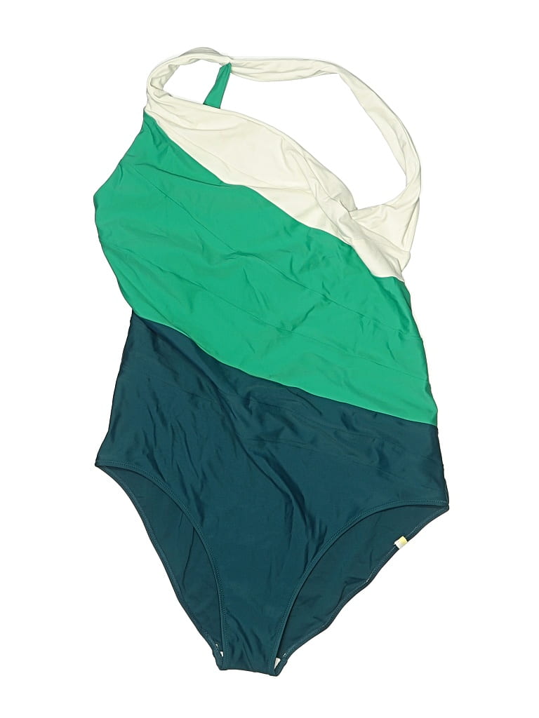Pre-owned Summersalt One Piece Swimsuit In Green