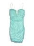 Alyce 100% Polyester Teal Cocktail Dress Size 4 - photo 1