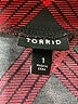 Torrid Plaid Red Casual Dress Size 1X Plus (1) - photo 6