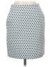 Ann Taylor LOFT Graphic Blue White Casual Skirt Size 00 - photo 1
