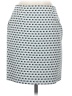 Ann Taylor LOFT Graphic Blue White Casual Skirt Size 00 - photo 2