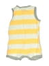 Carter's Stripes Yellow Short Sleeve Onesie 0-3 MO / 3 MO - photo 2