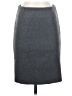 Leith Solid Gray Casual Skirt Size S - photo 1