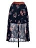 Soulmates 100% Polyester Floral Blue Casual Skirt Size M - photo 1