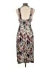 Connected Apparel Tropical Brown Cocktail Dress Size 6 - photo 2