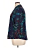 Dana Buchman 100% Polyester Floral Teal 3/4 Sleeve Blouse Size XL - photo 5