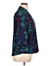 Dana Buchman 100% Polyester Floral Teal 3/4 Sleeve Blouse Size XL - photo 4