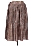 Sugar Lips 100% Polyester Metallic Brown Casual Skirt Size M - photo 1