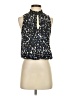 Roan + Ryan 100% Polyester Black Sleeveless Blouse Size XS - photo 1