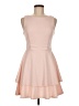 B. Smart Solid Pink Cocktail Dress Size 7 - photo 1