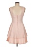B. Smart Solid Pink Cocktail Dress Size 7 - photo 2