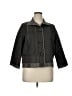 I.C. By Connie K 100% Polyester Chevron-herringbone Brown Black Jacket Size XL - photo 1