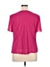 Studio 1 100% Polyester Pink Short Sleeve Blouse Size 14W - photo 2
