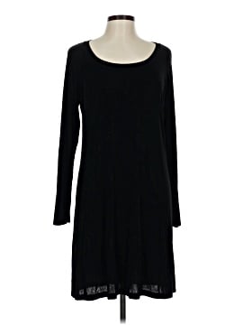 Maxi abito CHICO'S nuovo con etichette $149 a strati sandwash nero