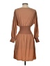 Tibi 100% Silk Solid Tan Cocktail Dress Size 2 - photo 2