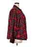 Maurices Plaid Red Long Sleeve Button-Down Shirt Size 20 (2) - photo 4