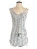 Veronica M. 100% Rayon Chevron-herringbone Gray Romper Size XS - photo 1