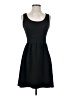 HD in Paris Solid Black Casual Dress Size XS - photo 1
