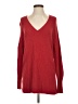 Halogen Red Pullover Sweater Size S - photo 1