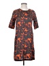 Pepe Jeans 100% Polyester Print Orange Casual Dress Size S - photo 1