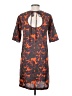 Pepe Jeans 100% Polyester Print Orange Casual Dress Size S - photo 2