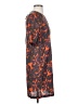 Pepe Jeans 100% Polyester Print Orange Casual Dress Size S - photo 4