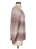 Gap Metallic Burgundy Pink Pullover Sweater Size XS - photo 4