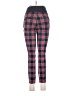 Old Navy - Maternity Plaid Blue Active Pants Size P - photo 2