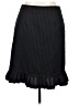 E.H. Woods 100% Polyester Stripes Black Formal Skirt Size 14 - photo 1