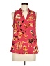 Allison Joy 100% Polyester Red Sleeveless Blouse Size M - photo 1