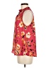 Allison Joy 100% Polyester Red Sleeveless Blouse Size M - photo 5