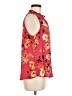 Allison Joy 100% Polyester Red Sleeveless Blouse Size M - photo 4
