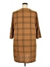 Massini Plaid Brown Casual Dress Size 2X - photo 2