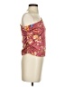 Express Burgundy 3/4 Sleeve Blouse Size S - photo 4