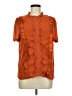 Shein Orange Short Sleeve Blouse Size 8 - 10 - photo 1