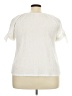 Style&Co Ivory Short Sleeve Blouse Size 2X - photo 2