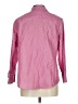 Chico's Stripes Pink Long Sleeve Button-Down Shirt Size Lg (2) - photo 2