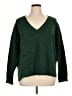 Lucky Brand Green Pullover Sweater Size XL - photo 1