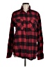 Assorted Brands Plaid Red Long Sleeve Button-Down Shirt Size M - photo 1