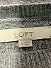 Ann Taylor LOFT Gray Pullover Sweater Size S - photo 7