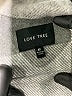Love Tree 100% Polyester Plaid Gray 3/4 Sleeve Blouse Size M - photo 7