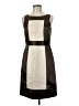 BCBG Paris Color Block Brown Cocktail Dress Size 8 - photo 1