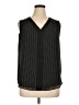 Roz & Ali 100% Polyester Black Sleeveless Blouse Size XL - photo 1