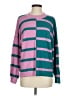 Unbranded Stripes Pink Pullover Sweater Size S - photo 1