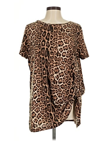 Crazy Train Short Sleeve Blouse (view 1)