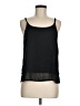 Sans Souci 100% Polyester Black Sleeveless Blouse Size M - photo 1